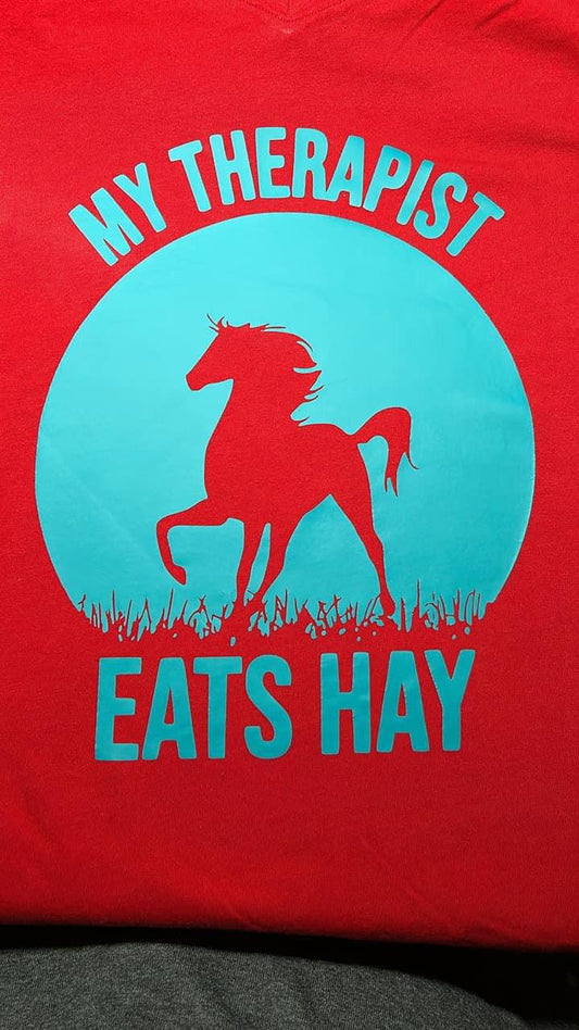 My therapist eats hay