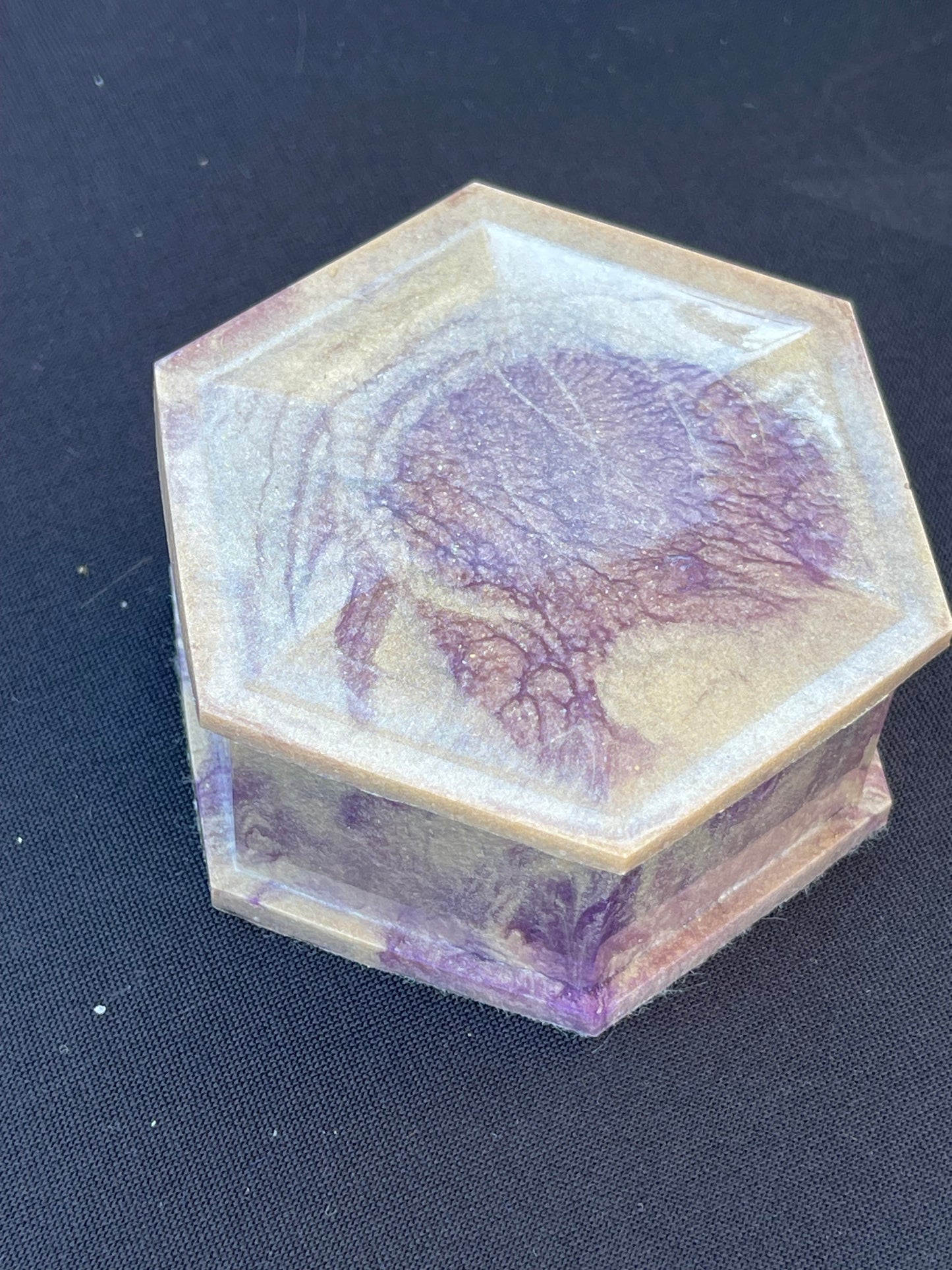 Simple octagon jewelry box